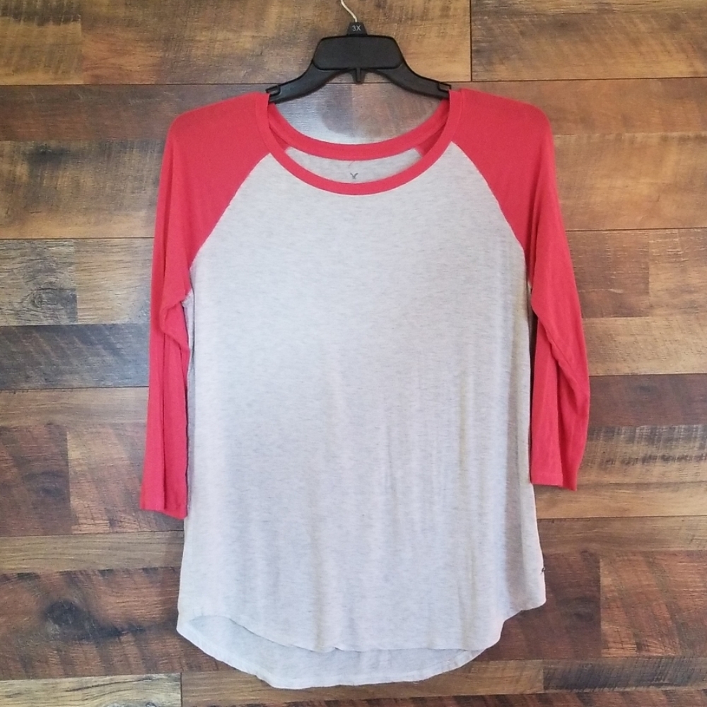 American eagle baseball tee